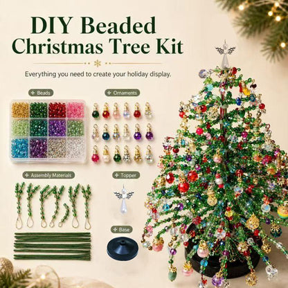 DIY Beaded Christmas Tree Craft Kit