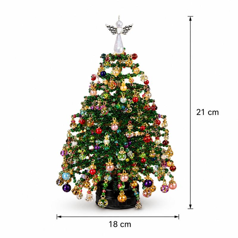 DIY Beaded Christmas Tree Craft Kit