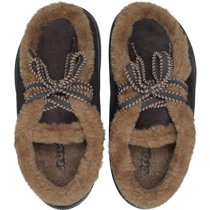 Fuzzy Lined Moccasin Clog Shoes